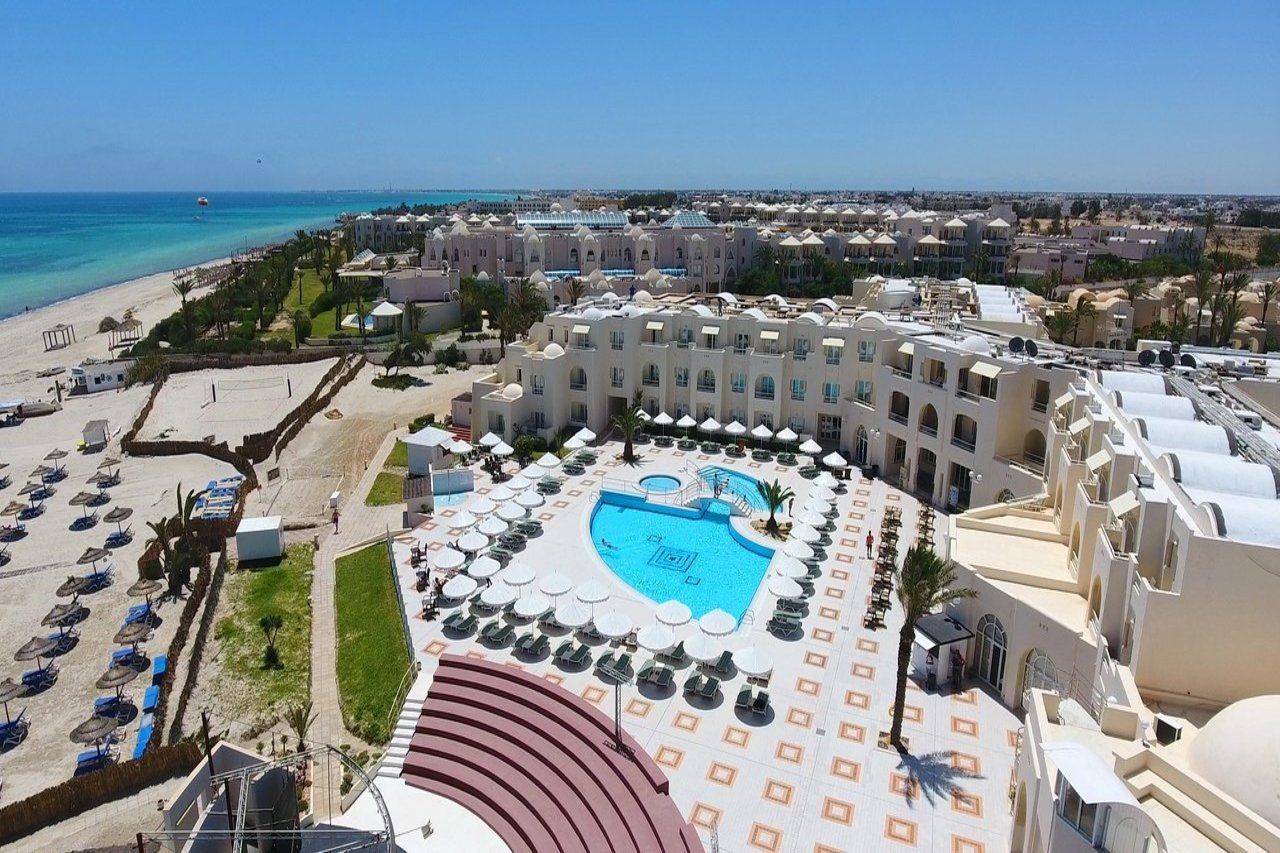 Telemaque Beach & Spa Mezraia Bagian luar foto