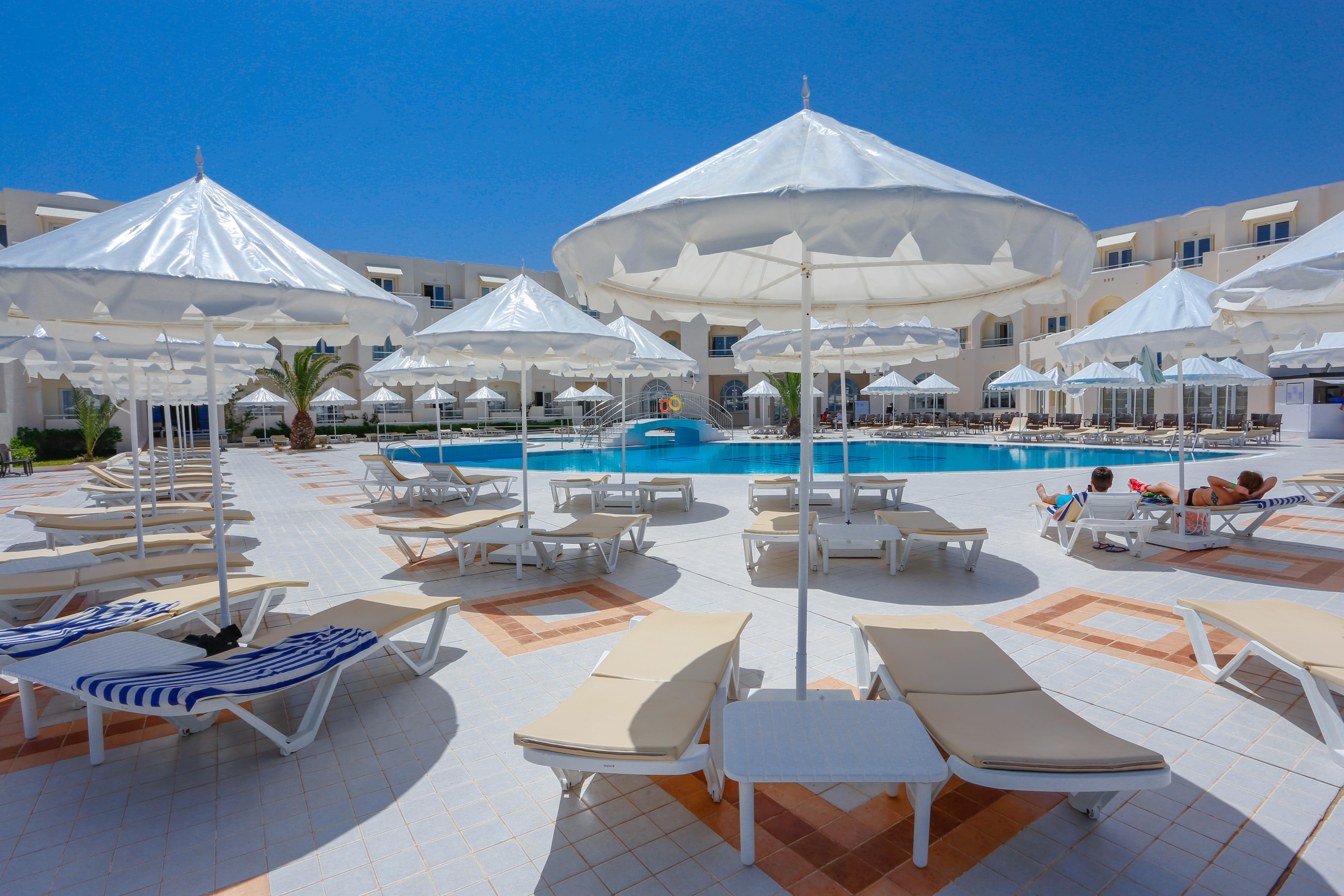 Telemaque Beach & Spa Mezraia Bagian luar foto