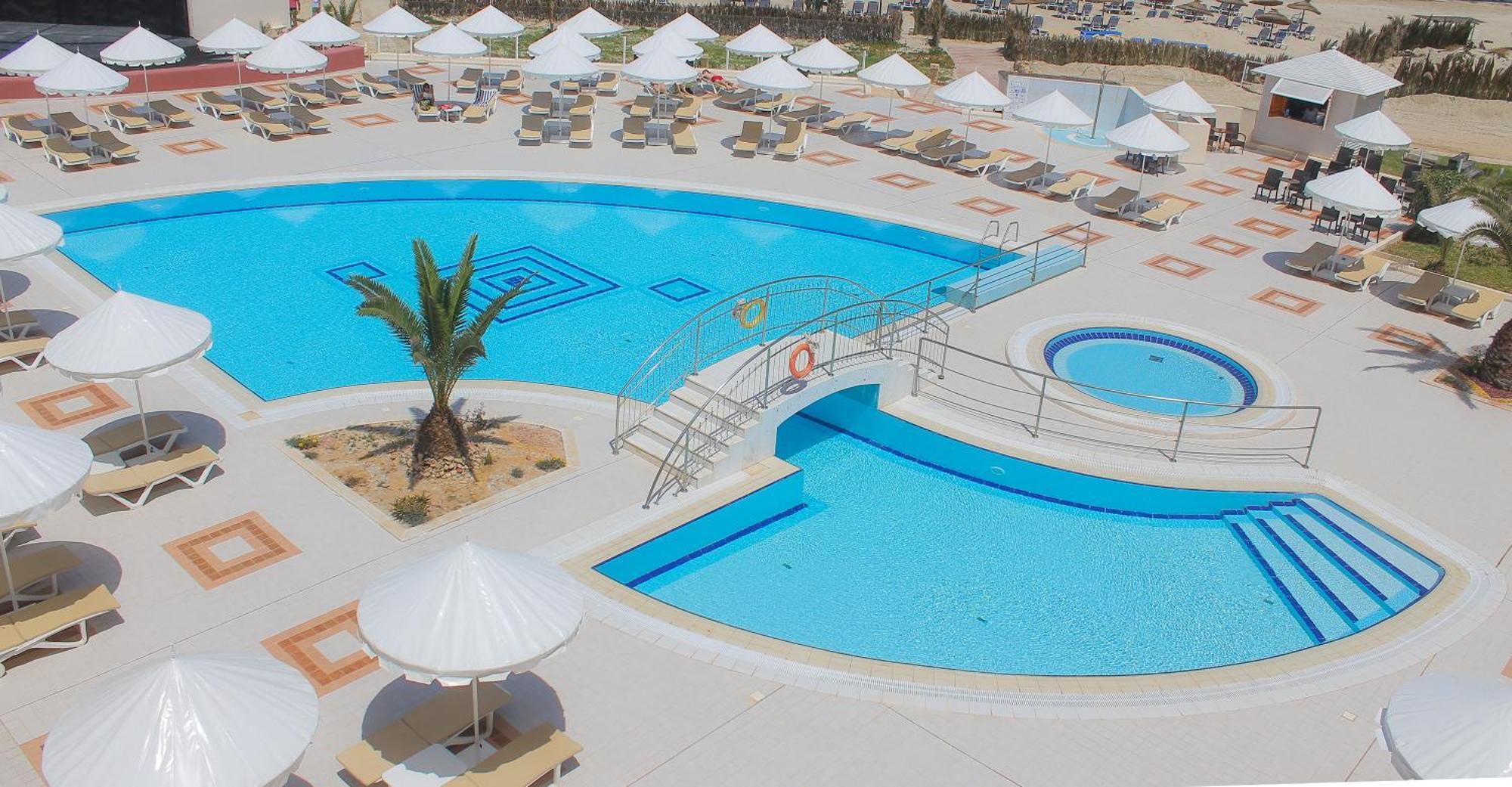 Telemaque Beach & Spa Mezraia Bagian luar foto