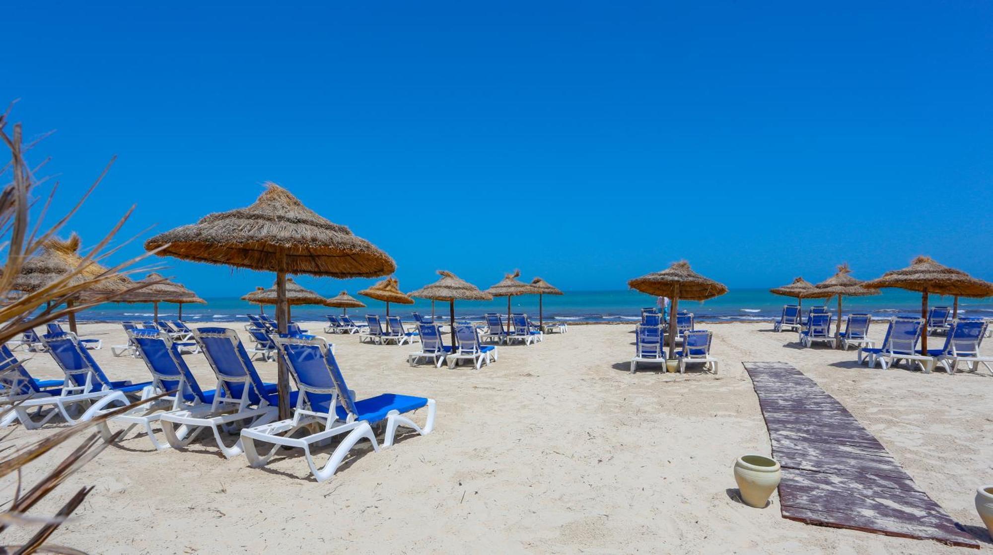 Telemaque Beach & Spa Mezraia Bagian luar foto